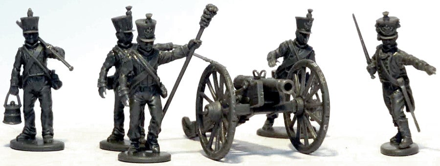 28mm Napoleonics - Napoleonic French Artillery 1812 To 1815