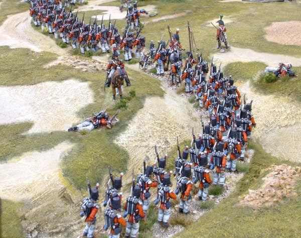 28mm Napoleonics - Waterloo British Infantry Centre Companies