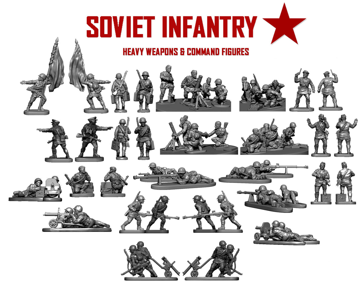 Soviet Infantry and Heavy Weapons