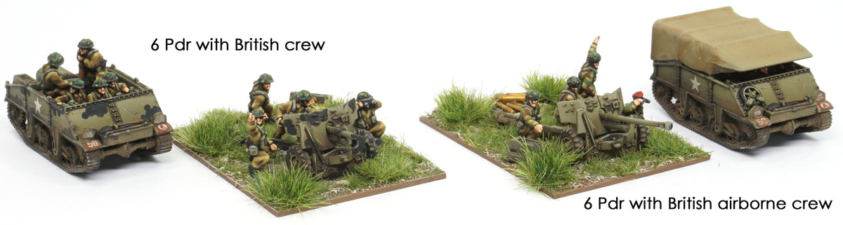 Loyd Carrier and 6pdr plus crews