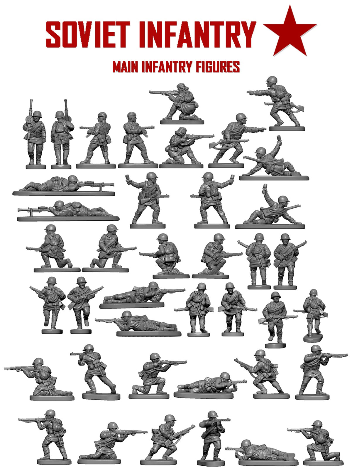 Soviet Infantry and Heavy Weapons