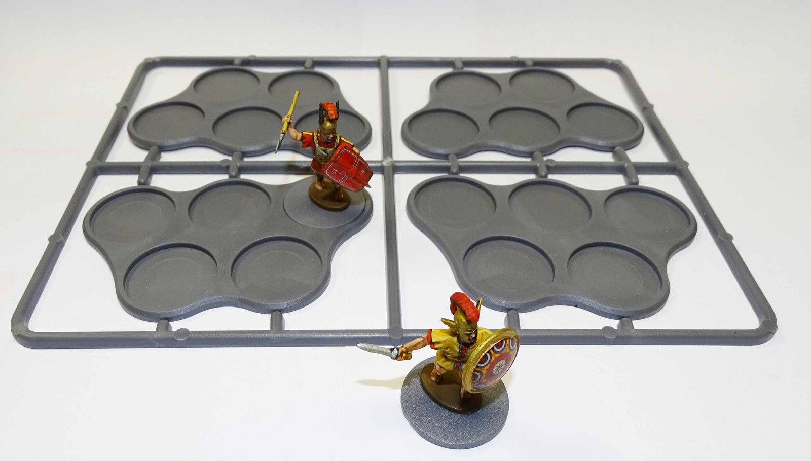 Basing Systems - Plastic Bases Set 8. Skirmish Movement Trays For 25mm Round Bases.