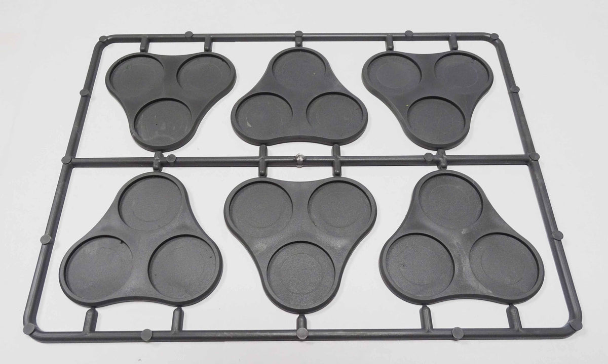 Basing Systems - Plastic Bases Set 9. Skirmish Movement Trays For 25mm Round Bases.