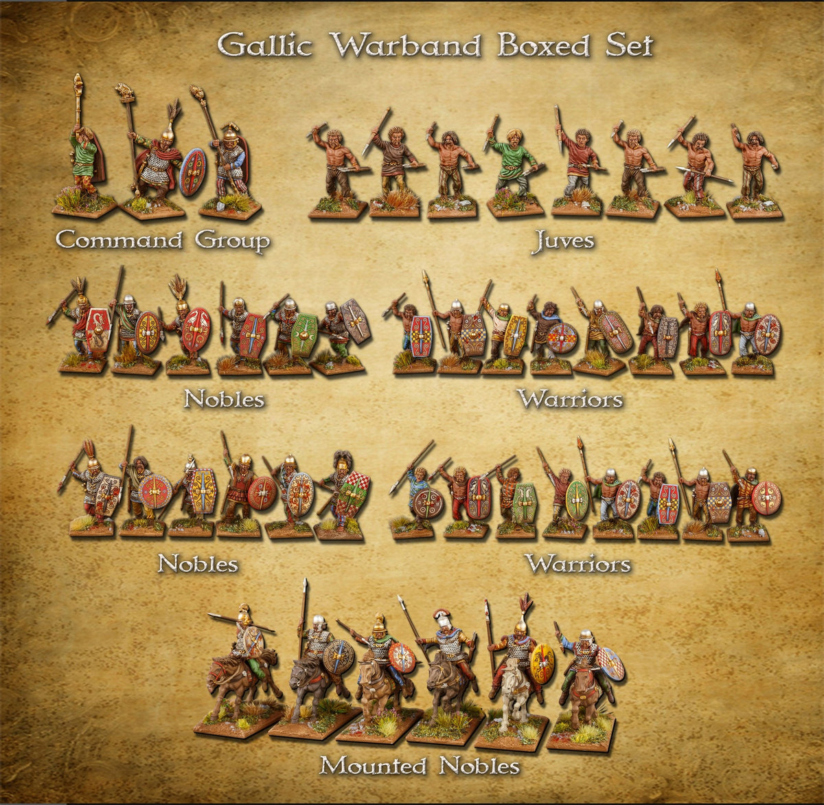 Clash Of Spears Gallic Boxed Set