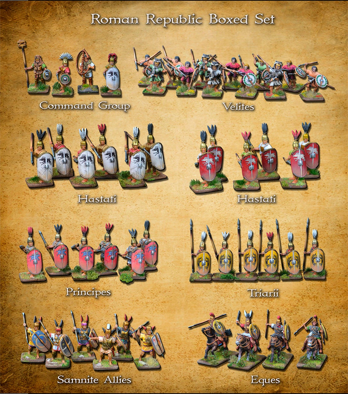 Clash Of Spears Roman Boxed Set