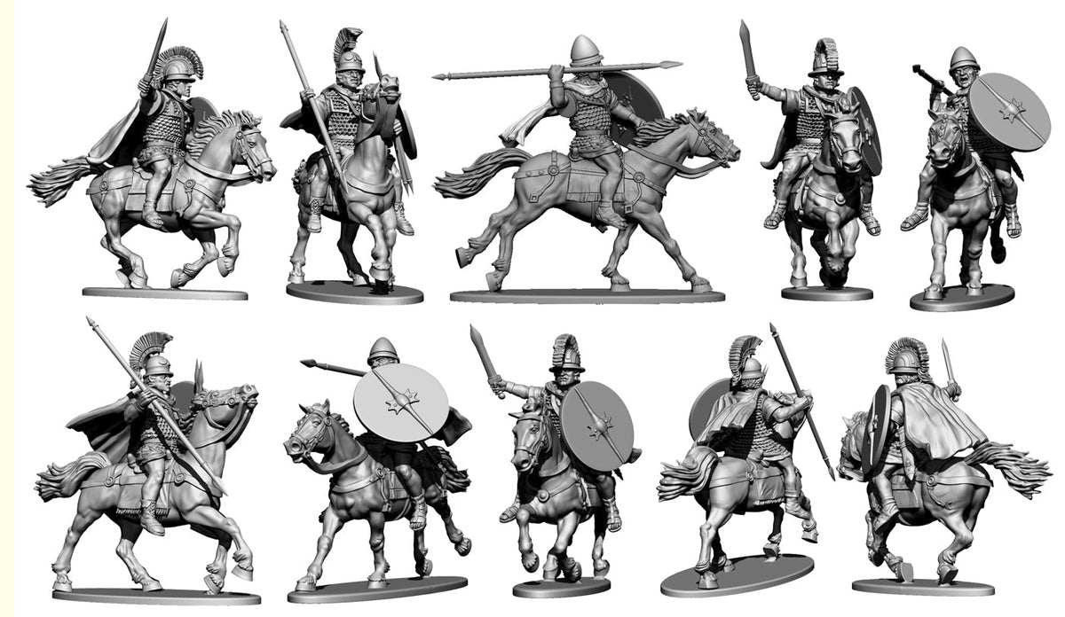 Flags And Transfers - Republican Roman Cavalry