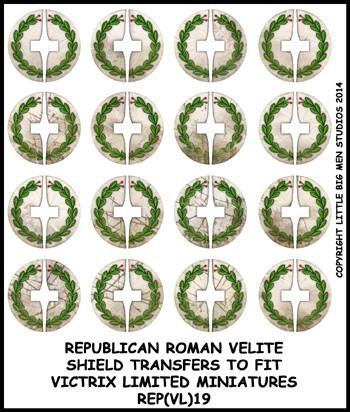 Republican Roman shield designs 19