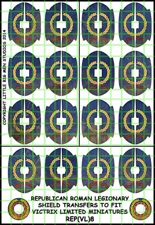 Republican Roman shield designs 8