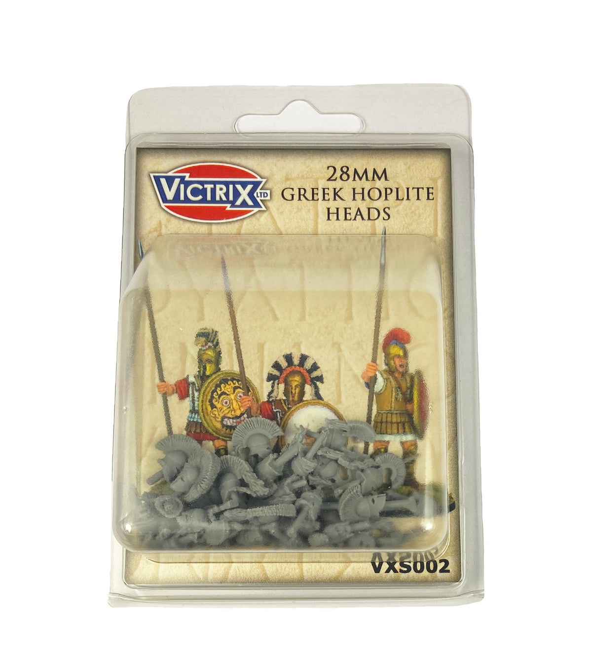 Greek Hoplite Heads x 32