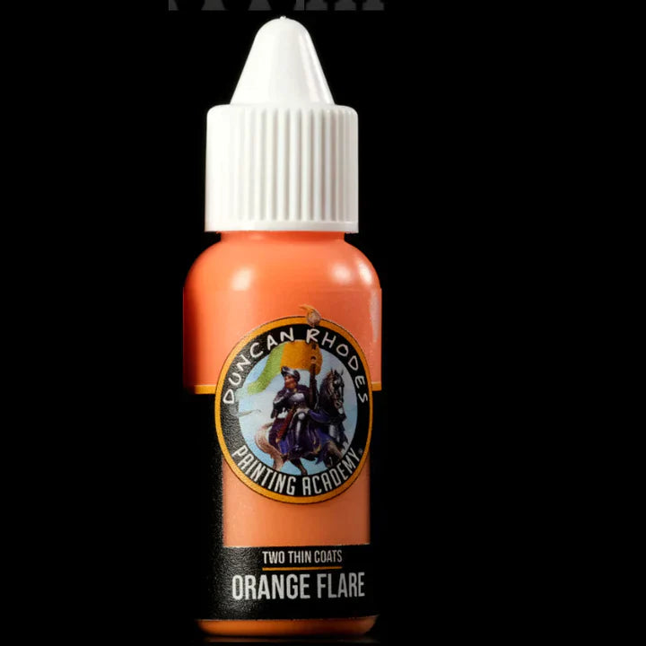 Orange Flare - Two Thin Coats